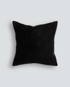 Classic Monochrome: Oralie Black Cushion
