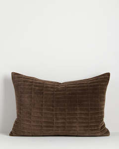Velvets: Turner Chocolate Cushion