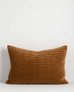 Velvets: Turner Tobacco Cushion