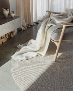 Baya: Tairua Natural Straw Floor Rug