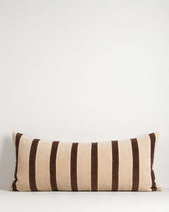 Cushions: Huxley Natural/Chocolate Cushion
