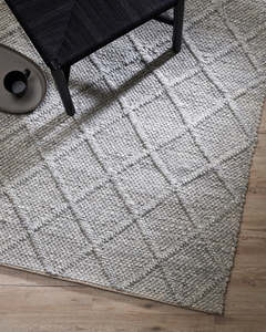 Mulberi: Dakota Silver Birch Floor Rug