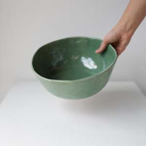 Bowls: Deep serving bowl - Sage Green