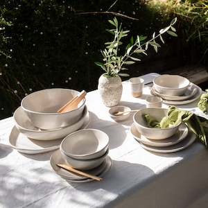 Full Spread Dinner Set - Satin White