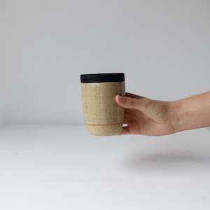 Speckled Tan: Takeaway Cup - Speckled Tan