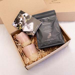 Everyday Tableware: Pink tumbler and Ao Cacao drinking chocolate set