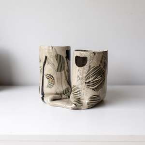 Moon Jar Hangari Collection Copy: Nerikomi XL Vase 02