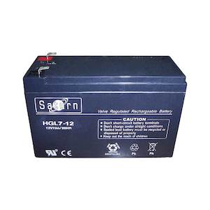 Saturn 12 Volt 7.0 Amp Hour Battery – Fusion Security & Automation