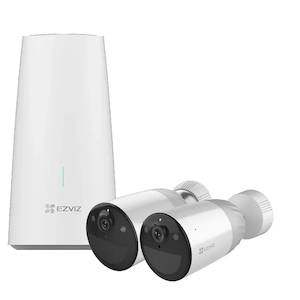 EZVIZ BC1-B2 Wire-Free Smart Camera System - 2 Pack, 1080p, 30FPS, H.265, D-WDR,&hellip;