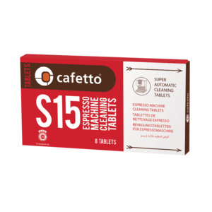 Cafetto Cleaning: Cafetto S15 Cleaning Tablets
