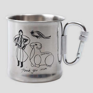 PASSPORT THANK YOU MUM CARABINER MUG