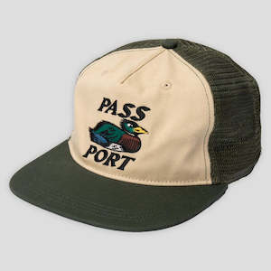 PASSPORT FAST DUCK WORKERS TRUCKER HAT