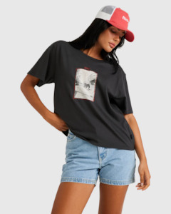 Sale Womens: RVCA DOWNTOWN EASY TEE WMN