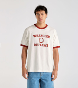 WRANGLER OUTLAW RINGER TEE MENS