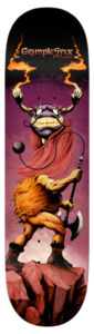 ANTIHERO GRIMPLESTIX BARABARIAN HEWITT 8.5 DECK