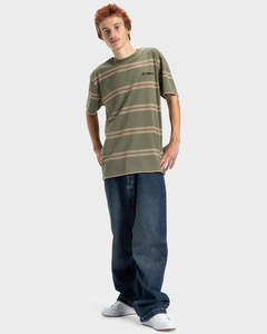 DC MAXIMIZE STRIPE TEE MENS