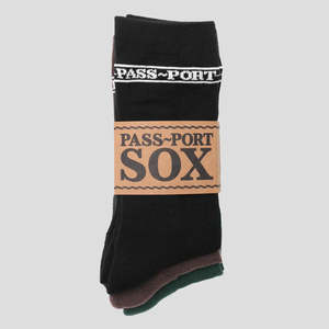 PASSPORT HI SOX 3PK