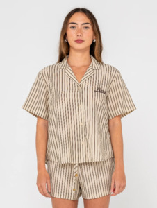 Sale Womens: RUSTY SANDY STRIPE SHIRT WMN