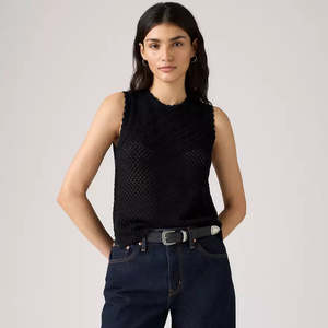 LEVIS ADRIRENNE CROCHET TANK WMN