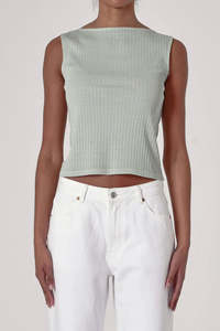 Rollas: ROLLAS SHELL RIB TANK WMN