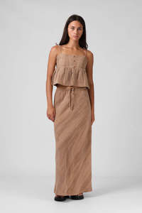 RPM ISABELLA MIDI SKIRT WMN