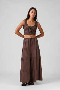 Rpm: RPM RUBY MAXI SKIRT WMN