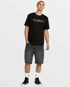 VOLCOM BILLOW DENIM SHORT MENS