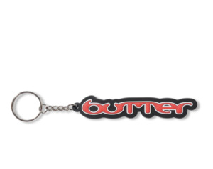 Butter Goods: BUTTER GOODS WITNESS RUBBER KEYCHAIN