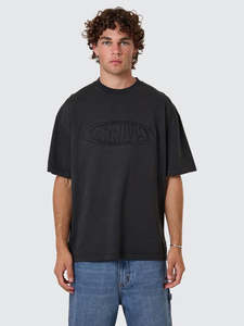 THRILLS SHADOWLESS EMBRO O/S TEE MENS