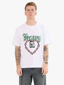 WORSHIP HEAVY HEART TEE MENS