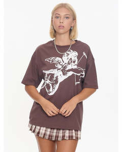 Sale Womens: WORSHIP CHERUB RELAXED TEE WMN
