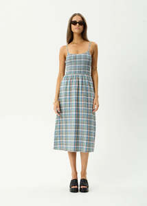 AFENDS AMELIE CHECK DRESS WMN