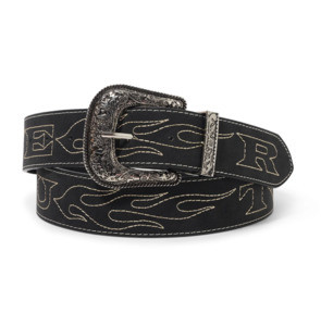 BUTTER GOODS FLAME STITCH BELT