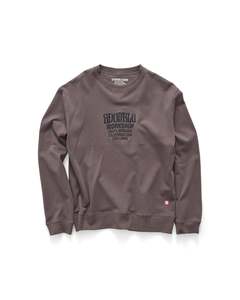 S DOUBLE WORSHOP TERRY CREW MENS