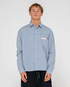 RUSTY COOPER MINI CHECK SHIRT MENS