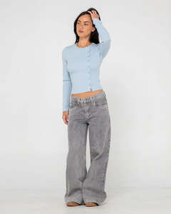 RUSTY WENDY LOW RISE JEAN WMN