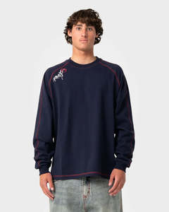 RUSTY KURUPT LONG SLEEVE HEAVY TEE MENS