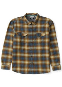 VISSLA CENTRAL COAST ECO FLANNEL MEN