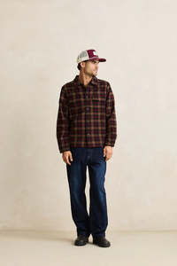 RHYTHM POLAR BOND FLANNEL SHIRT MENS
