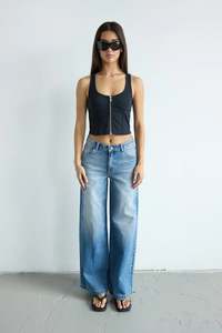 A BRAND 95 MID WIDE JEAN