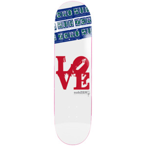 Skate: SUB ZERO LOVE PARK II 8.25 DECK