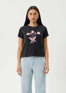 Womens Tshirts Longsleeves 1: AFENDS BRIAR REGULAR TEE WMN