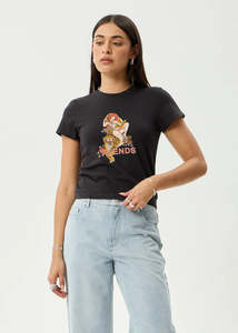 AFENDS HELL CAT TEE WMN