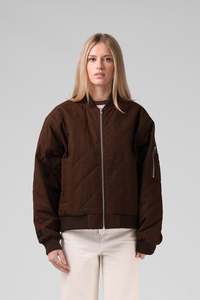 RPM QUILTED BOMBER JACKET WMN