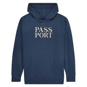 Passport: PASSPORT OFFICIAL STACKED APPLIQUE HOODY MENS