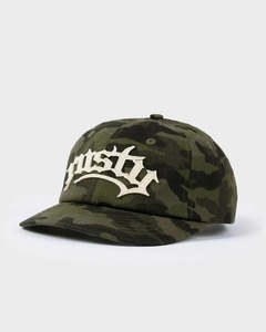 Rusty: RUSTY FIELD GOTHIC DIRTBAG 6 PANEL HAT