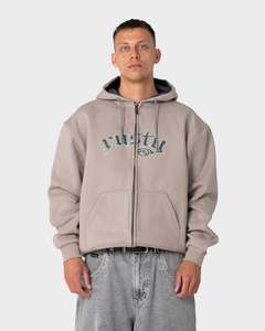 Rusty: RUSTY MONTY 2.0 ZIP HOODY MENS