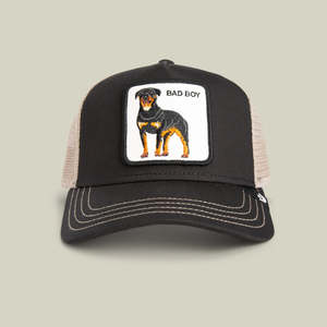 Hats: GOORIN BAD BOY TRUCKER HAT