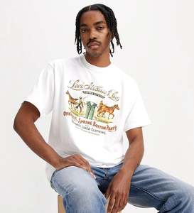 LEVIS VINTAGE GRAPHIC TEE MENS