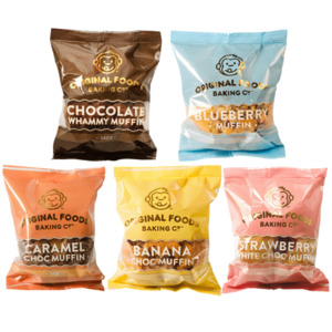 Products: Original Foods - Mega Muffins - All Flavours - Future Foods Auckland